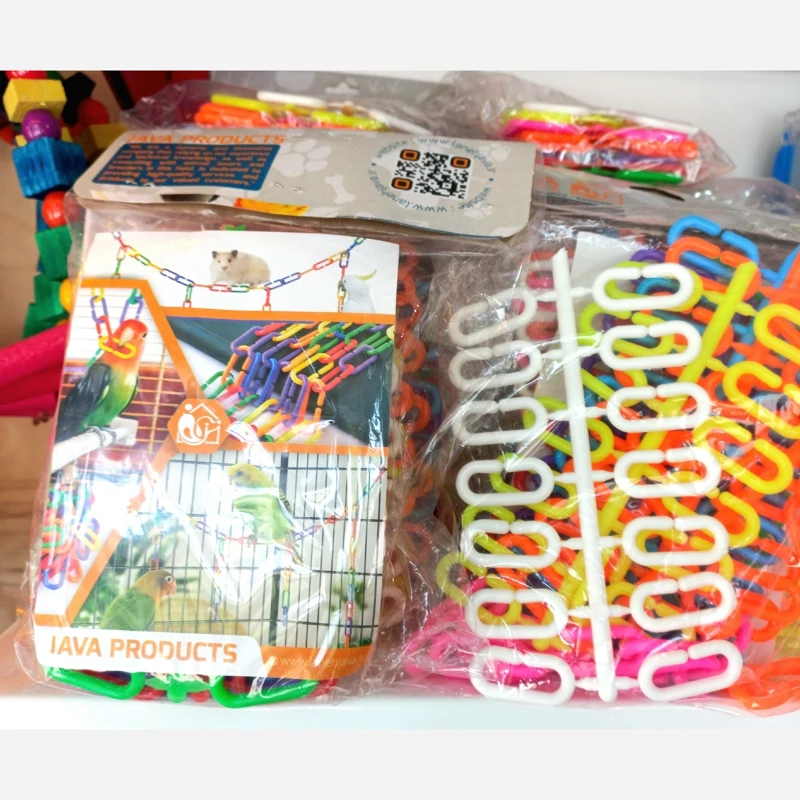 زنجیر بازی پرندگان برند جاوا پلاستیکی