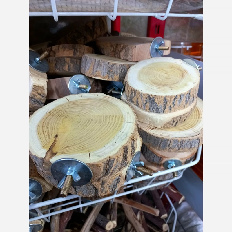 چوب نشیمن کالباسی پرندگان قفسی