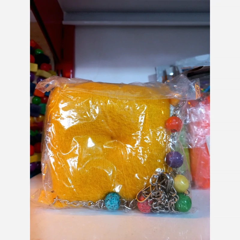 نشیمن بالشی آویزی پرندگان زینتی